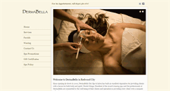 Desktop Screenshot of dermabella.com